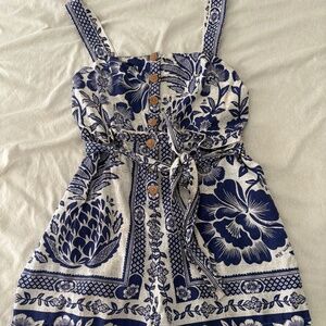 Farm Rio Pineapple Garden Romper